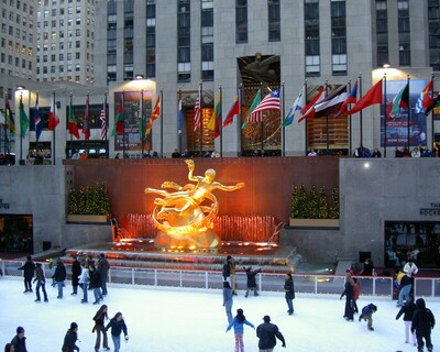 Rockefeller center - Europeans in New York